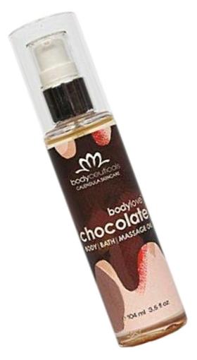 BodyCeuticals Body Love Massage Oil, Chocolate, 3.5 Fluid Ounce