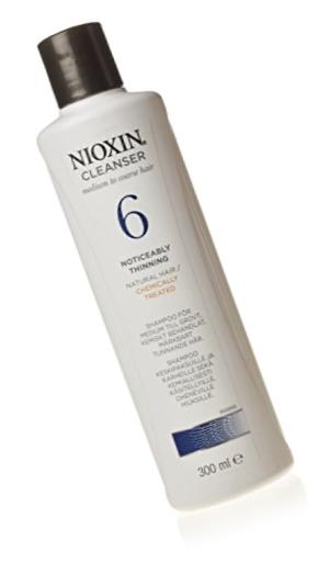 Nioxin System 6 Cleanser Shampoo for Unisex, 10.1 Ounce