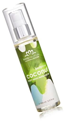 BodyCeuticals Body Love Massage Oil, Coconut, 3.5 Fluid Ounce