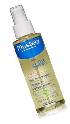 Mustela Massage Oil, 3.71 fl. oz