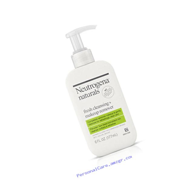 Neutrogena Naturals Fresh Cleansing And Makeup Remover, 6 fl. oz.