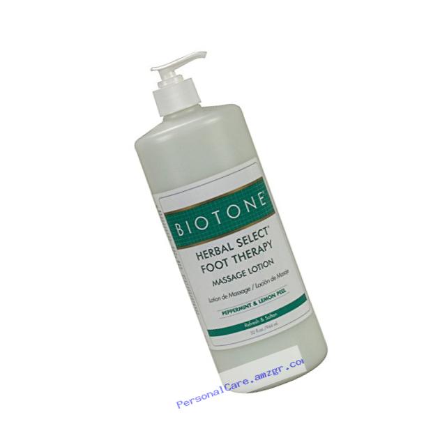 Biotone Herbal Foot Massage Lotion, 32 Ounce