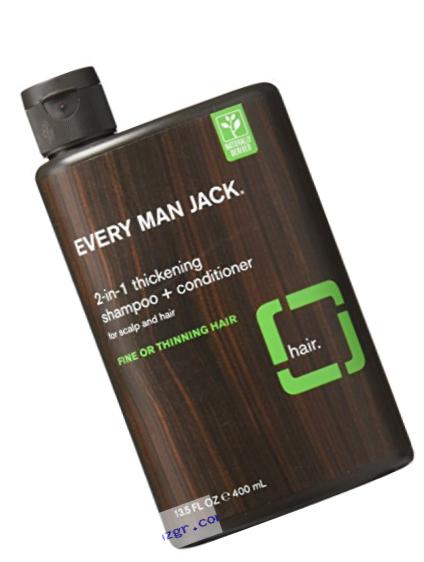 Every Man Jack 2-in-1 Thickening Shampoo & Conditioner 13.50 oz