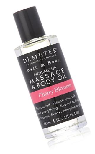 Demeter Massage and Body Oil for Unisex, Cherry Blossom, 2 Ounce